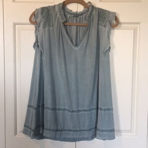 Trendy Distressed top